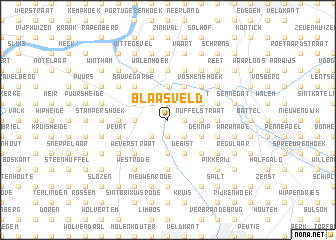 map of Blaasveld