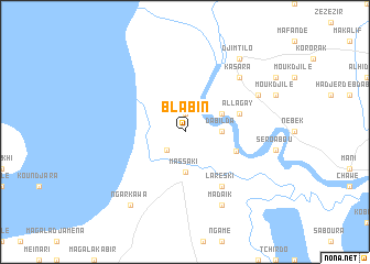 map of Blabin