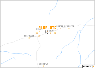 map of Blablata