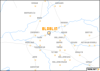 map of Blablin