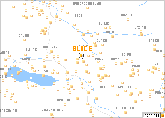 map of Blace