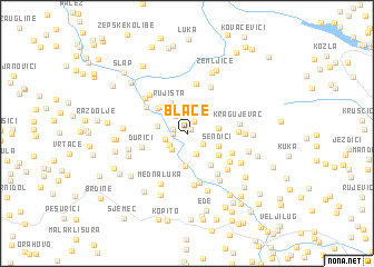 map of Blace