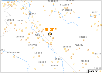 map of Blace