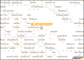 map of Blachendorf