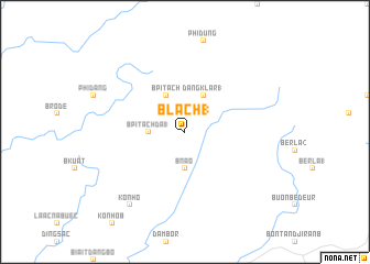 map of B\