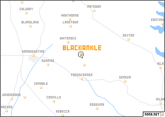 map of Black Ankle