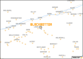 map of Black Bottom