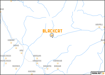 map of Black Cat