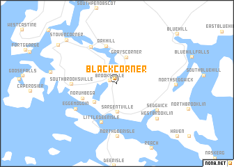 map of Black Corner