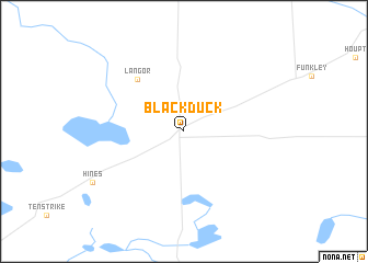 map of Blackduck