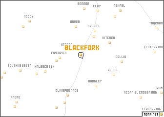 map of Blackfork