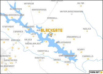 map of Black Gate