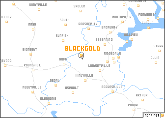 map of Black Gold