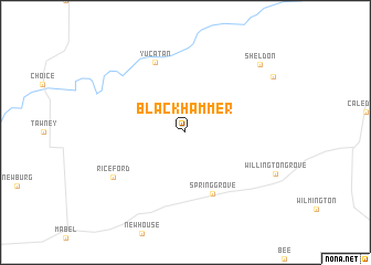 map of Black Hammer