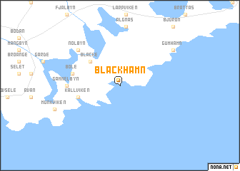 map of Blackhamn