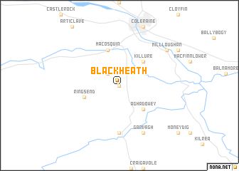 map of Blackheath