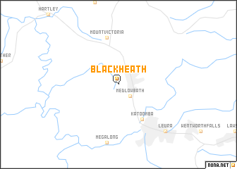 map of Blackheath