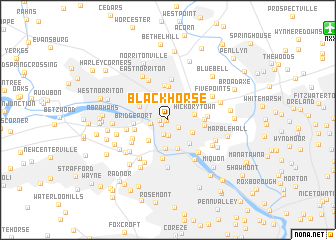 map of Black Horse