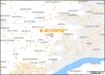 map of Black Horse