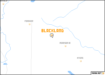 map of Blackland