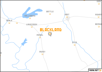 map of Blackland