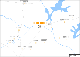 map of Blacknel