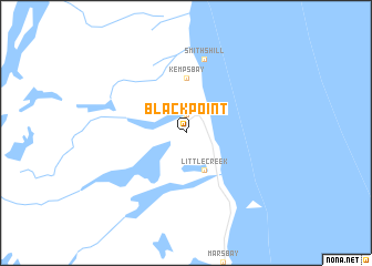 map of Black Point