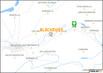 map of Black River