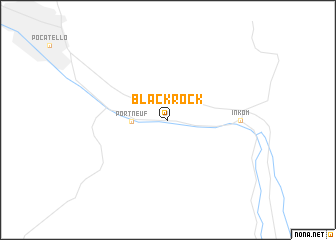 map of Blackrock