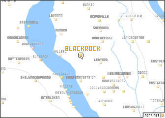 map of Black Rock