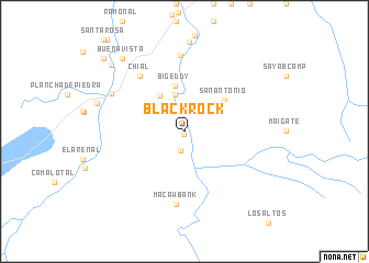 map of Black Rock