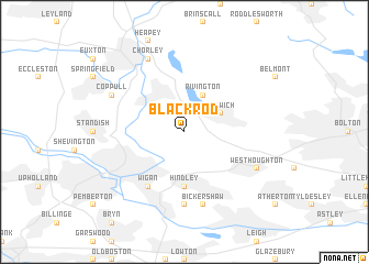 map of Blackrod