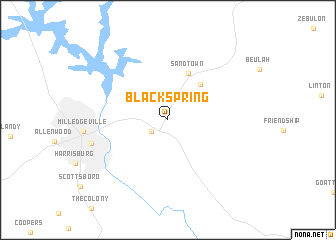 map of Black Spring