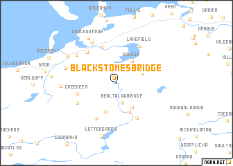 map of Blackstomes Bridge