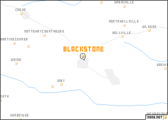 map of Blackstone