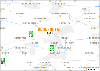 map of Blackwater