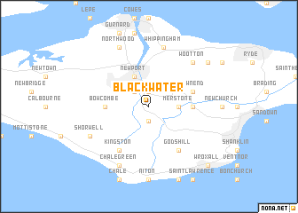 map of Blackwater