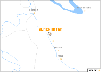 map of Blackwater