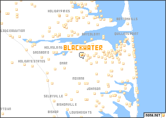 map of Blackwater