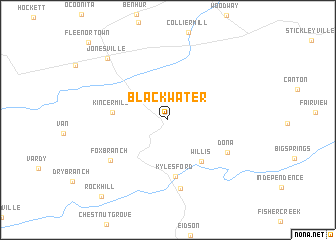 map of Blackwater