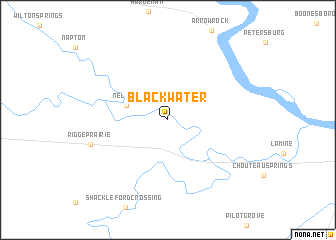 map of Blackwater