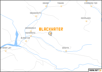 map of Blackwater