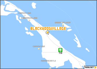 map of Blackwood Village