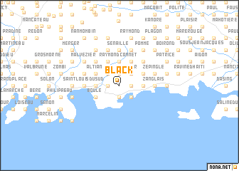 map of Black