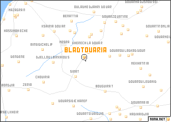 map of Blad Touaria