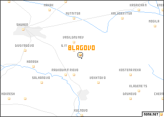 map of Blagovo