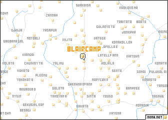 map of Blair Camp