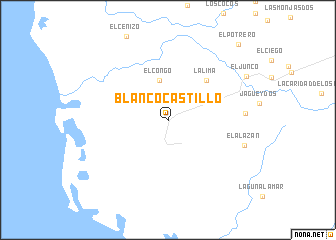 map of Blanco Castillo