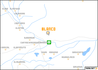 map of Blanco