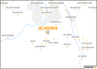 map of Blangara